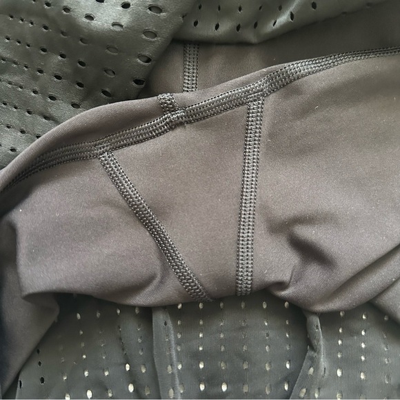 Athleta Skirt A Game 2 In 1 Crop Tight Skort Skirted Leggings Athletic Black 1X - Picture 7 of 12